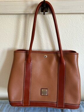 Dooney & Bourke Two-Tone Layla Leather Tote